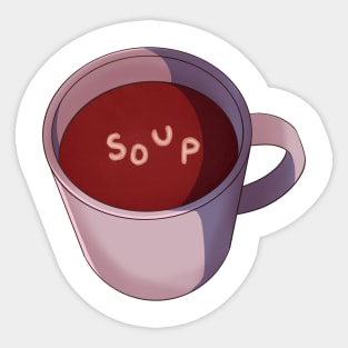 Mug Soup Sticker